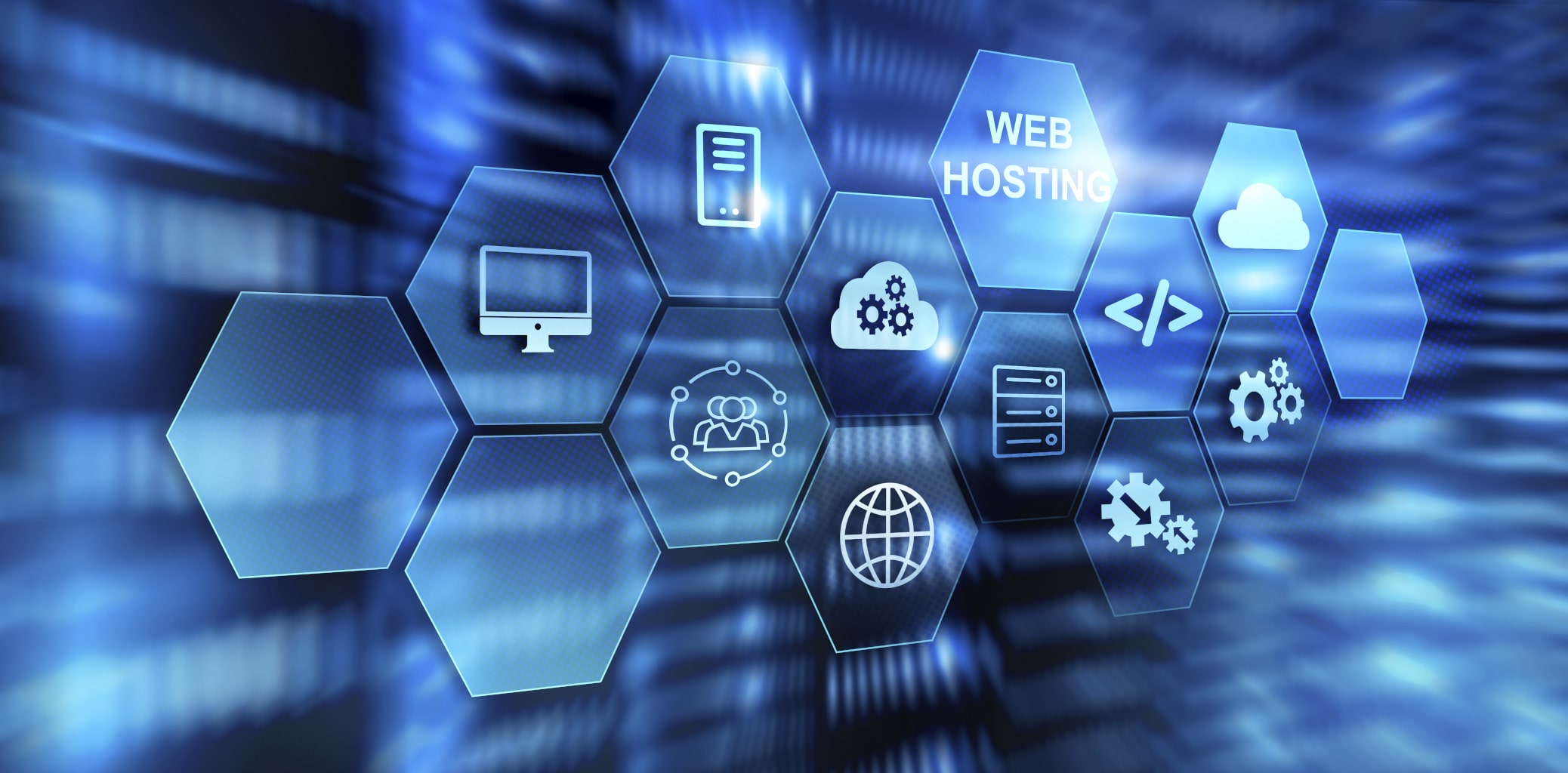 Artwork of different IT-services